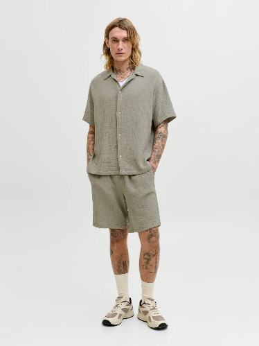 Resim Jack & Jones Jpstjaıden Patras Jogger Short Srt Erkek Kot&Kanvas Şort 12274758