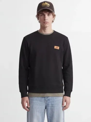 Resim Jack & Jones Jjrush Sweat Crew Neck Erkek Sweat 12298426
