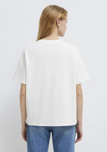 Resim Mavi Kadın T-shirt M1614092-70057