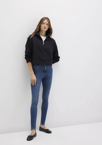 Resim Mavi Serenay Kadın Jean Pantolon M100980-33687