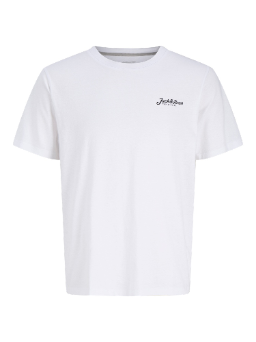 Resim Jack & Jones Jwhbeau Tee Ss Frontprınt Crew Neck Erkek T-Shirt 12298012
