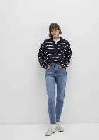 Resim Mavi Cindy Mid Kadın Jean Pantolon M100277-90993