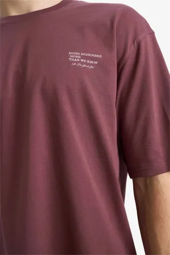Resim Defacto Erkek T-shirt G5573AX/BR494