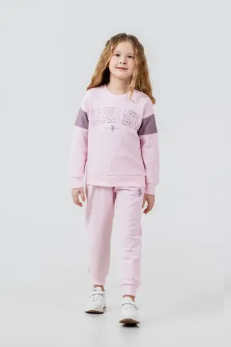 Resim U.S. Polo Assn Kids Kız Çocuk Sweat Takım US2704-G