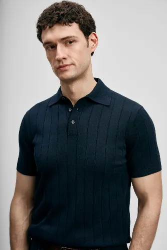 Resim Lufian Bold Erkek Triko T-shirt 111090137