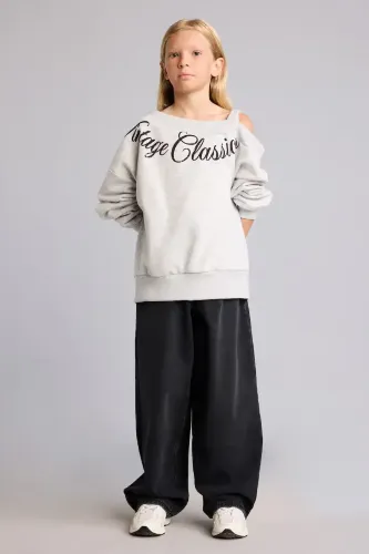 Resim Defacto  Kız Çocuk Sweat I6180A8/GR421