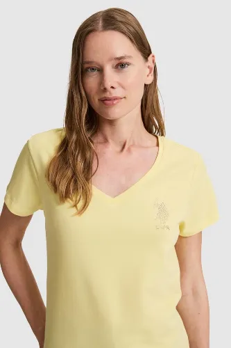Resim U.s. Polo assn. Kadın T-shirt PU-8808 Tv01-Iy26