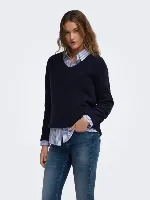 Resim Only Onlcamılla V-Neck L/S Pullover Knt Noos Kadın Kazak 15204588