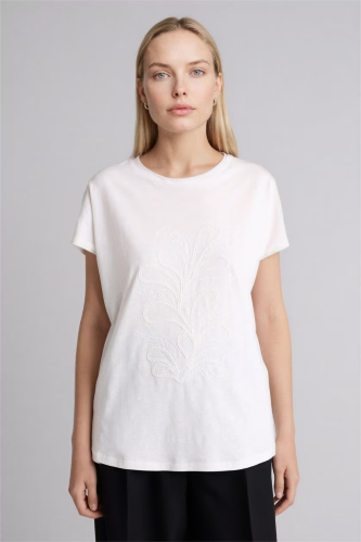 Resim Defacto Kadın T-shirt G9264AX/ER105