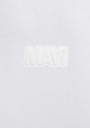 Resim Mavi Erkek T-shirt M0613349-620