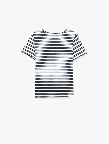 Resim Koton Kız Çocuk T-shirt 6SKG10548AK