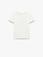 Resim Koton Kız Çocuk T-shirt 6SKG10632AK