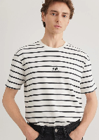 Resim Mavi Erkek T-shirt M0612420-86678