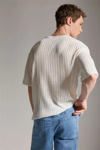 Resim Defacto Erkek T-shirt G4278AX/ER105