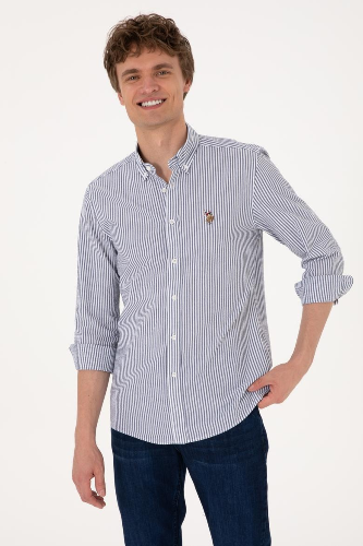 Resim U.S. Polo Assn. Tokyo Erkek Dokuma Gömlek 2103065