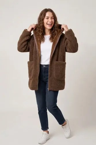 Resim Fashion Friends Kadın Mont 26K0002K1