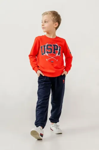 Resim U.S. Polo Assn Kids Erkek Çocuk Sweat Takım US2618-4