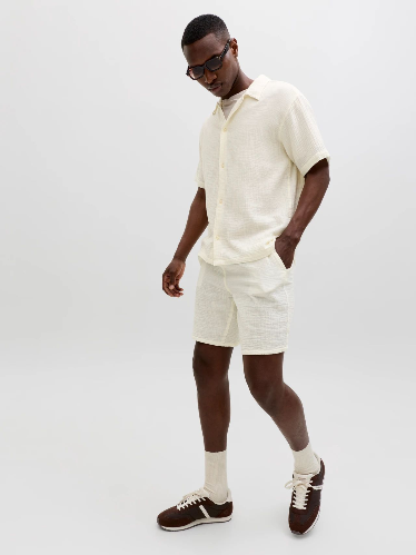 Resim Jack & Jones Jpstjaıden Patras Jogger Short Srt Erkek Kot&Kanvas Şort 12274758