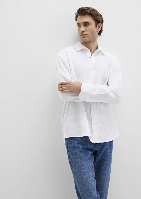 Resim Mavi Erkek Uzun Kol Gömlek M0211518-620