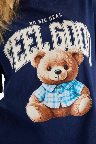 Resim Defacto Kadın T-shirt G2336AX/NV241