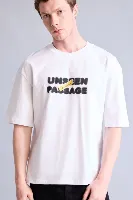 Resim Defacto Erkek T-shirt H6263AX/WT34