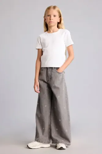 Resim Defacto  Kız Çocuk Jean Pantolon I4476A8/NM18