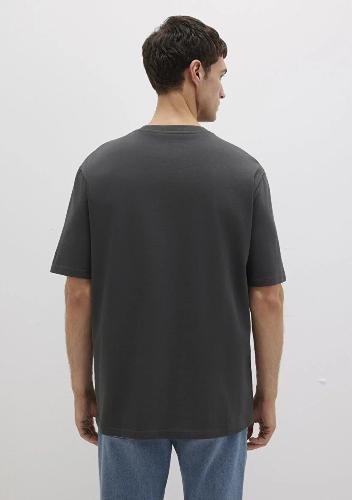 Resim Mavi Erkek T-shirt M0611924-70092