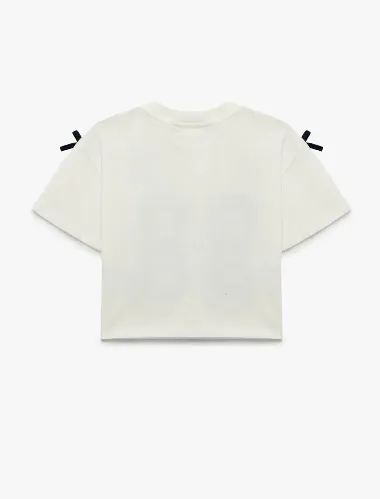 Resim Koton Kız Çocuk T-shirt 6SKG10497AK