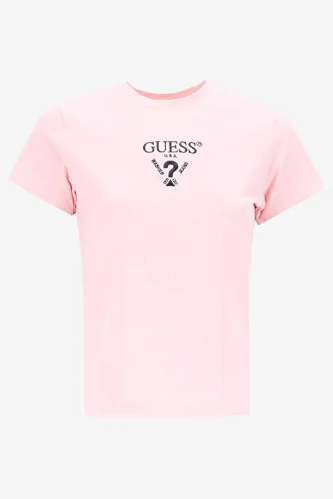 Resim Guess Athleisure  Kadın  T-shirt V4YI21KCDH1-LPBS Colette Ss Tee