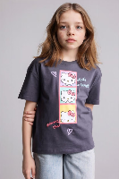 Resim Defacto Kız Çocuk T-shirt H1539A8/AR1