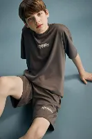 Resim Defacto Erkek Çocuk T-shirt H3041A8/KH487