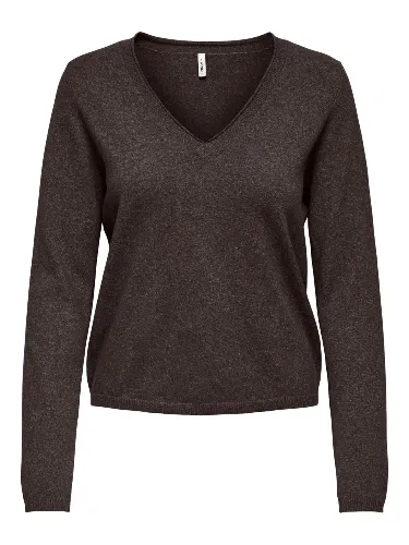 Resim Only Onlloyal Ls V-Neck Pullo Knt Noos Kadın Kazak 15368957