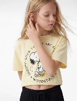 Resim Koton Kız Çocuk T-shirt 6SKG10061AK