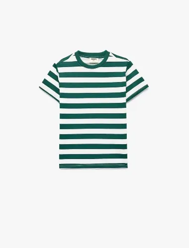 Resim Koton Erkek Çocuk T-shirt 6SKB10622TK