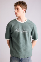 Resim Defacto Erkek T-shirt H3526AX/GN829