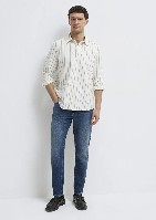 Resim Mavi Erkek Uzun Kol Gömlek M0211380-71599