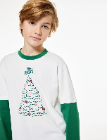 Resim Koton Erkek Çocuk Sweat 6WKB10618TK