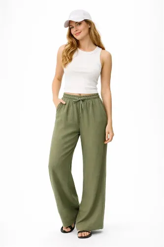 Resim Fashion Friends Kadın Kanvas Pantolon 26Y0608K1