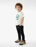 Resim Koton Erkek Bebek T-shirt 6SMB10176TK