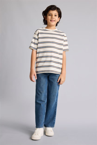 Resim Defacto Erkek Çocuk T-shirt G4404A8/ER77