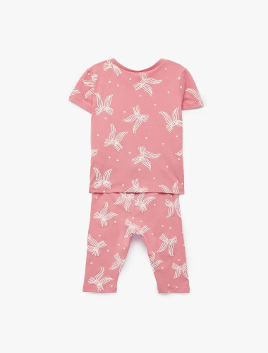 Resim Koton Kız Bebek T-shirt 6smg10036ak