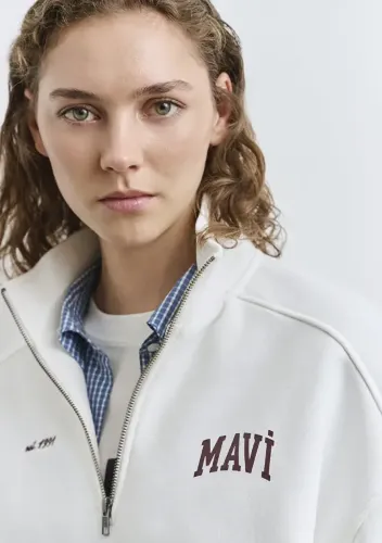 Resim Mavi Kadın Sweat M1S10373-70057