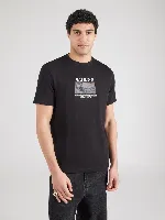 Resim Guess  Erkek  T-shirt M6GI14K2996-JBLK Cn Ss Japan Small Landscape Em