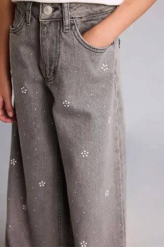 Resim Defacto  Kız Çocuk Jean Pantolon I4476A8/NM18