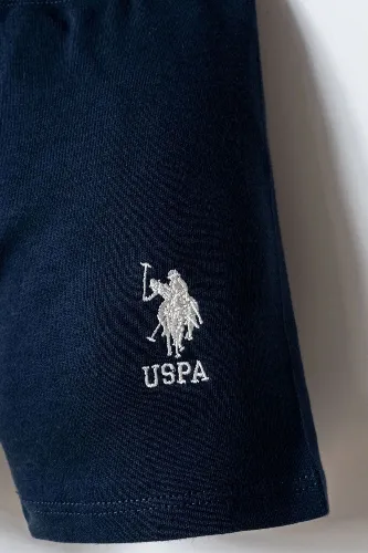 Resim U.S. Polo Assn Bebek Erkek Bebek Şort Takım USB2867
