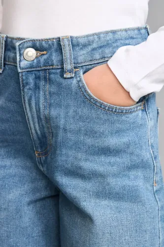 Resim Defacto  Kız Çocuk Jean Pantolon H6248A8/NM39