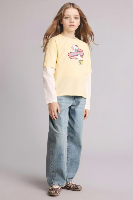 Resim Defacto Kız Çocuk T-shirt H1534A8/YL498