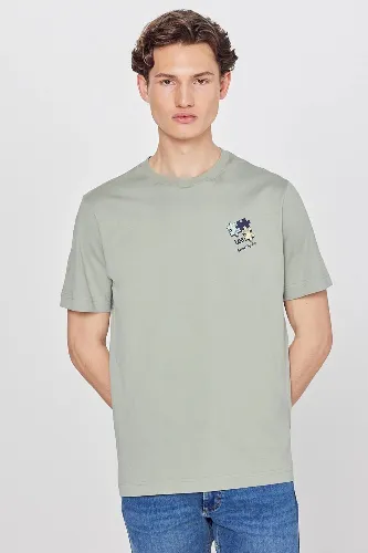 Resim Lee Grafik Erkek T-shirt L2610014306
