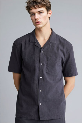 Resim Defacto Erkek Kısa Kol Gömlek G1311AX/AR191