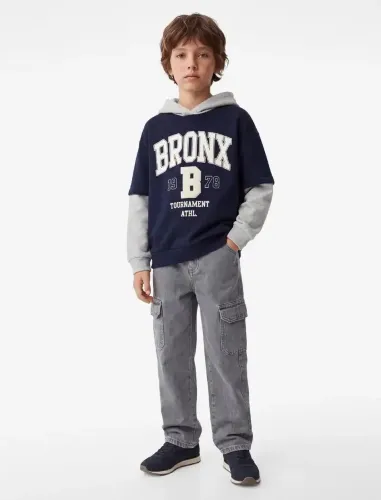Resim Koton Erkek Çocuk Sweat 7WKB10037TK